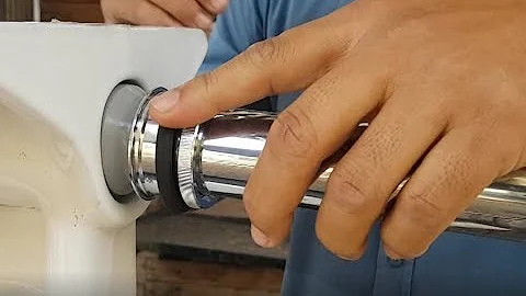 Como instalar cano para vaso sanitário?