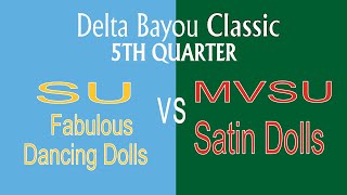 Mvsu Satin Dolls Southern University Fabulous Dancing Dolls 5Th Quarter