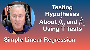 Hypothesis Tests for the Beta Parameters in the Simple Linear Regression Model