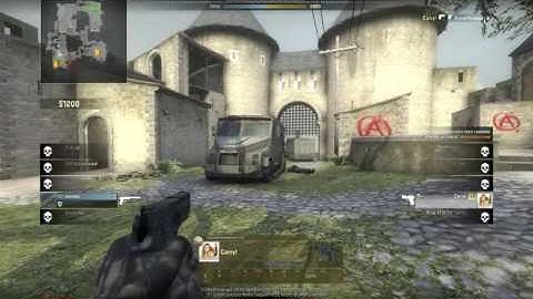 ESEA.net COTW: 1st round ez 1v5 ace-hs-clutch