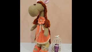 видео: ♥♥ Текстильная игрушка ♥ ЛОШАДКА ♥♥ картинка: ♥♥ Текстильная игрушка ♥ ЛОШАДКА ♥♥