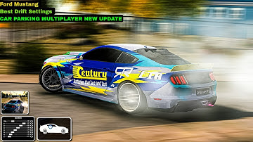 Updated Drift Tune for Ford Mustang in Car Parking Multiplayer