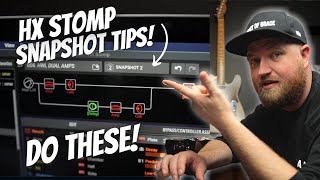 5 Tips for Using HX STOMP SNAPSHOTS // Plus GIVEAWAY ENDS TONIGHT!!!