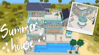 summer house//Te Sims free play☀️
