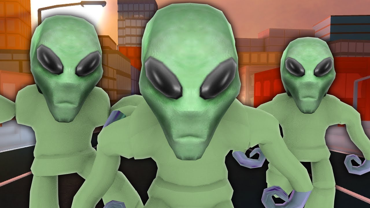 Aliens Invade Roblox Jailbreak Youtube