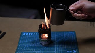 2 in 1 DIY Camping Stove | Great idea for camping and survival
