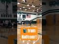 Halfcourt 💣 #basketball #warmup #ytshorts #sports #trickshots #halfcourtshot #shorts #yt #viral