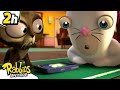 Hello the rabbids are on the phone   rabbids invasion  2h new compilation  cartoon for kids