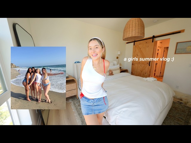 I woke up at 5am to have a girls beach day (baking a cake) Video Thumbnail