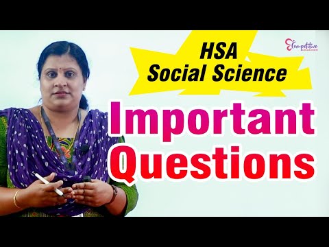 HSA SOCIAL SCIENCE