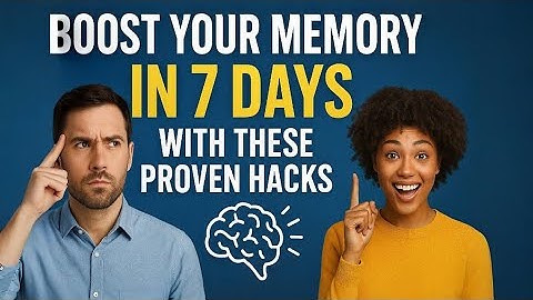 Boost Your Memory in 7 Days with These Proven Hacks | Psychological Hacks | Gen Z | Wired Sparks
