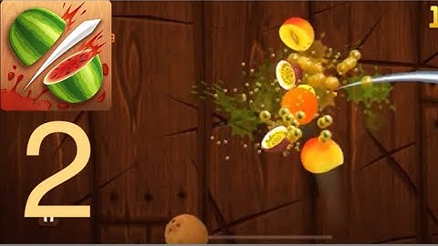 Fruit Ninja - Gameplay Walkthrough Part 2 - Tutorial (iOS, Android)