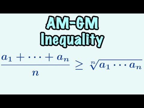 AM-GM Inequality |