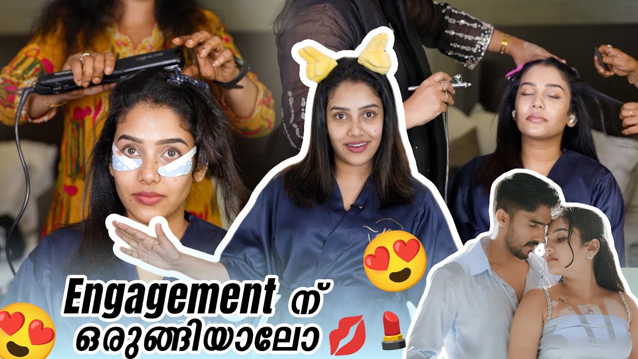 😳 Tension ആയിട്ട് വയ്യ 😖😖ഇനി ഒരുങ്ങി തുടങ്ങാം 😍💄 #glamyganga 