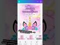 Unicorn Birthday Digital Templates — Bundle, Wrapping Paper, Shirt & Invite | Instant Download