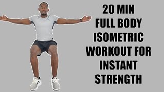 20 Minute Full Body Isometric Workout Makes You Gain Strength Instantly