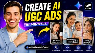 Create Unlimited AI UGC Ads with Google Gemini Omni (FREE Tutorial)🤯