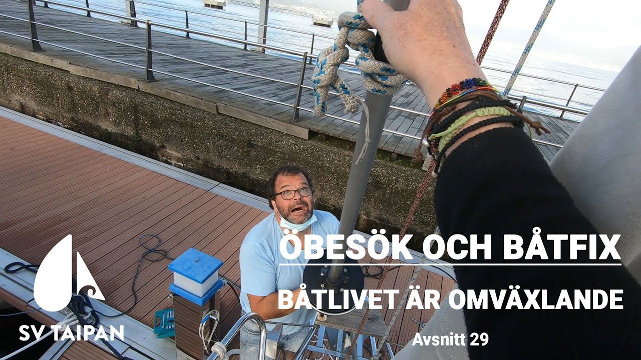 ⁣SV Taipan - Avsnitt 29 - Ö-besök och Båtjobb, Tvära Kast i Båtlivet!