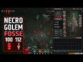 Ncromancien golem fosse 100 diablo 4 saison 4 gameplay et quipement avec et sans trait sacr 