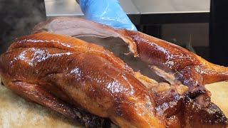 #Roastedgoose   #HongKong #streetFood   Roast#Suckling-pig Roasted#PorkBelly #BBQork #Chicken #ASMR