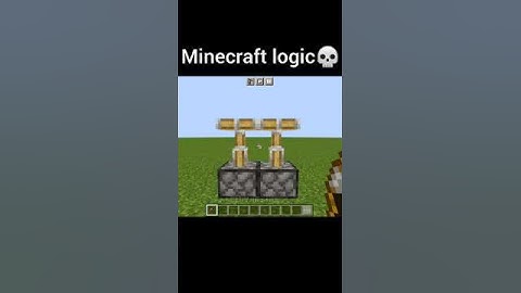 💀 Minecraft Logic That Makes ZERO Sense! | FUNNIEST Minecraft Shorts 😂🔥 #Shorts