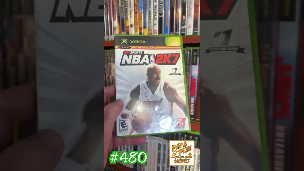 NBA 2K7 - Papa Pete's Xbox OG Shorts 