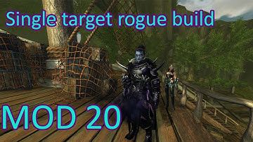 Neverwinter Rogues dps single target build mod 19-mod 20