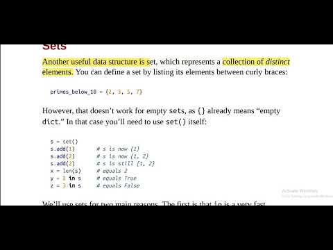Python Crash Course: Learn Python Programming from Scratch Lesson :9