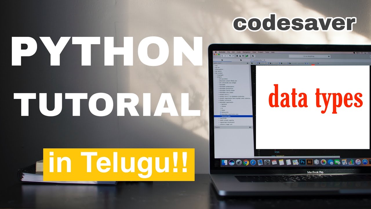 Python Tutorial For Beginners in Telugu-part 2 datatypes & numbers