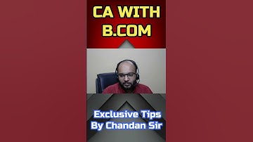 CA with B.com Benefits | Can we do CA with B.com #shorts