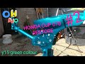 restore honda cup c70 part 2