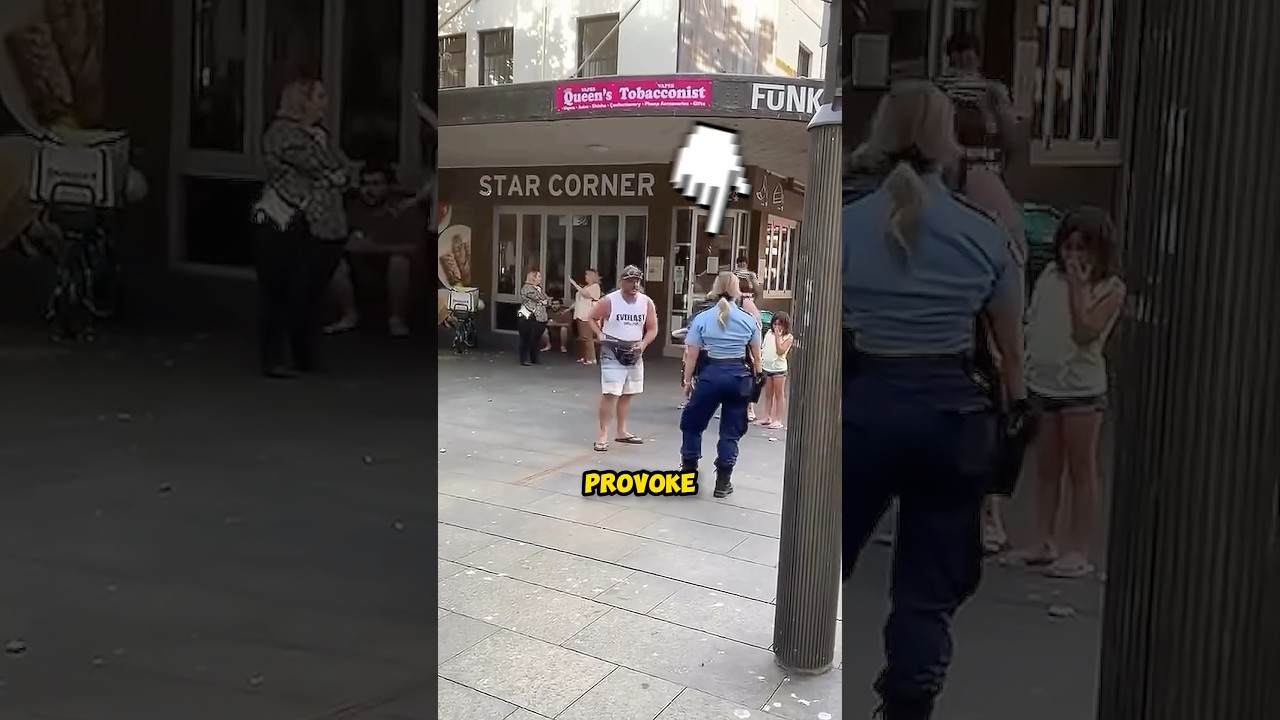Guy Tries To Mess With Police Officer