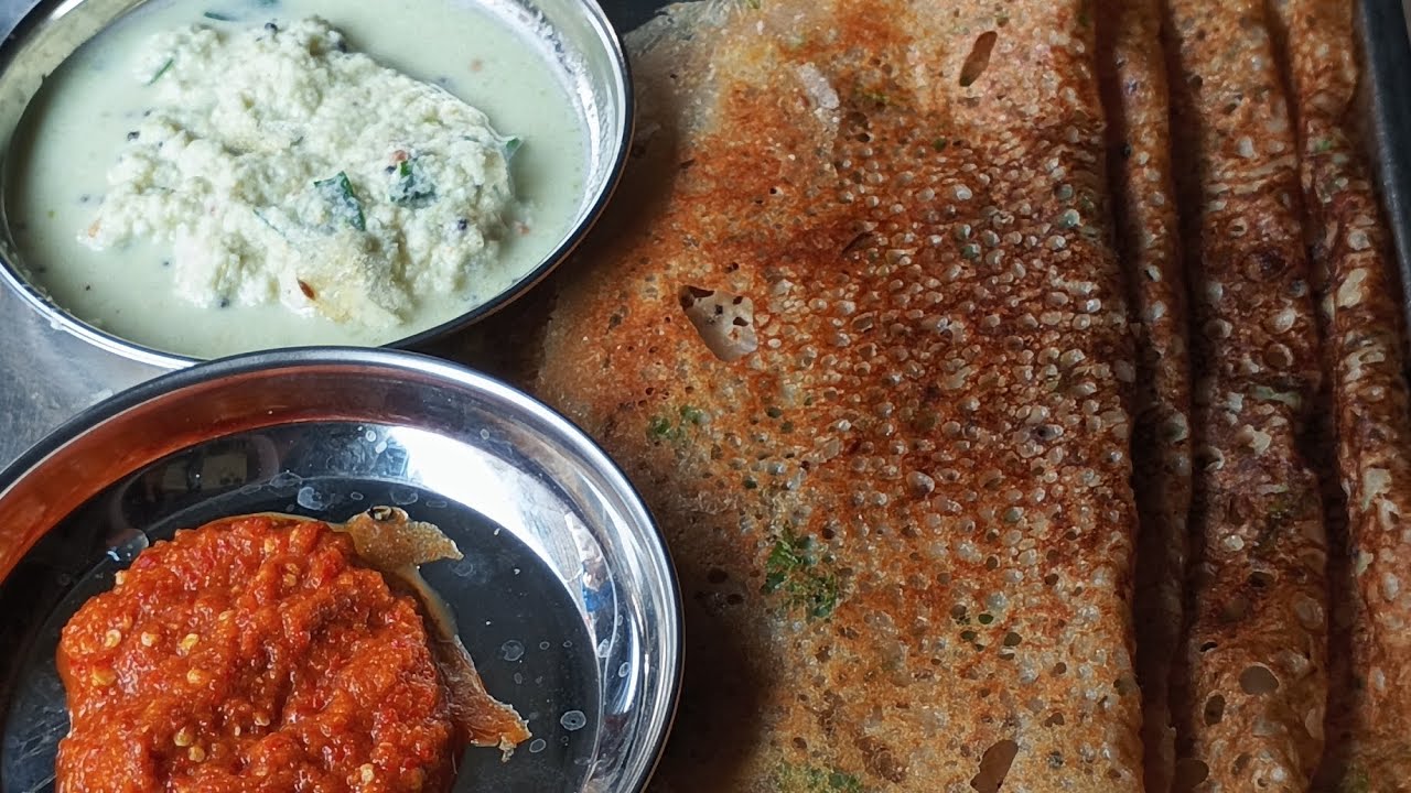 Wheat flour dosai/கோதுமை தோசை