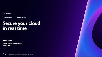 AWS re:Invent 2023 - Secure your cloud in real time (SEC107)