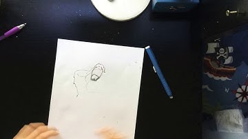 Sketching Mirage from Apex Legends (Time-lapse)