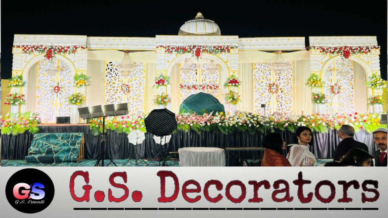 A very special decoration 🌸 | new stage | 06.Dec.2023 | G.S.Decorators ...