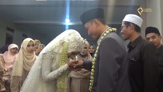 Bikin Baper Ketika Santri Baru Saja Sah Mau Salaman Aja Malu😍