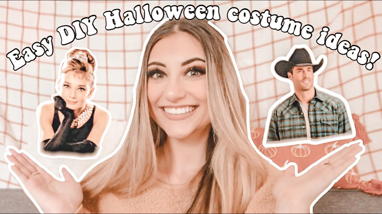 EASY DIY HALLOWEEN COSTUME IDEAS!! YouTube