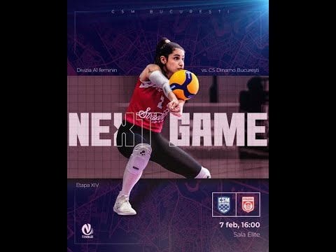 LIVE | 𝐂𝐒𝐌 𝐁𝐮𝐜𝐮𝐫𝐞𝐬𝐭𝐢 🆚️Dinamo Bucuresti | Volei A1F
