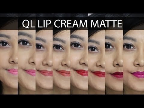 #UBIREVIEW - QL Cosmetics Lip Cream Matte (Nude Series). 