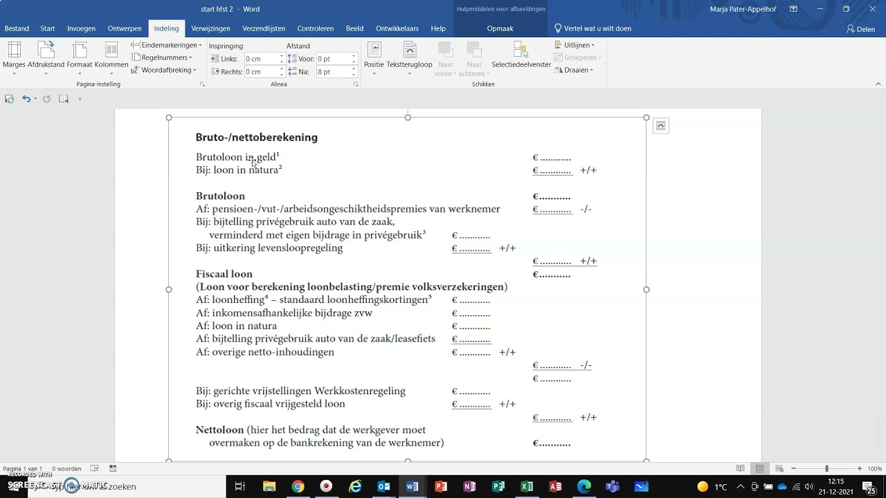 Fiscaal Loonheffing hfst 2