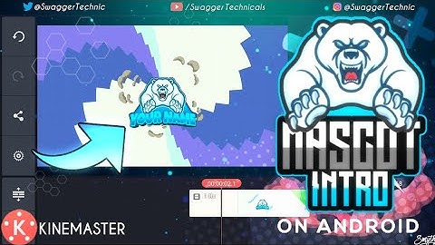 Make eSports Mascot Intro on Android | Mascot Intro | Kinemaster/Ps Touch | Gaming Intro Tutorial