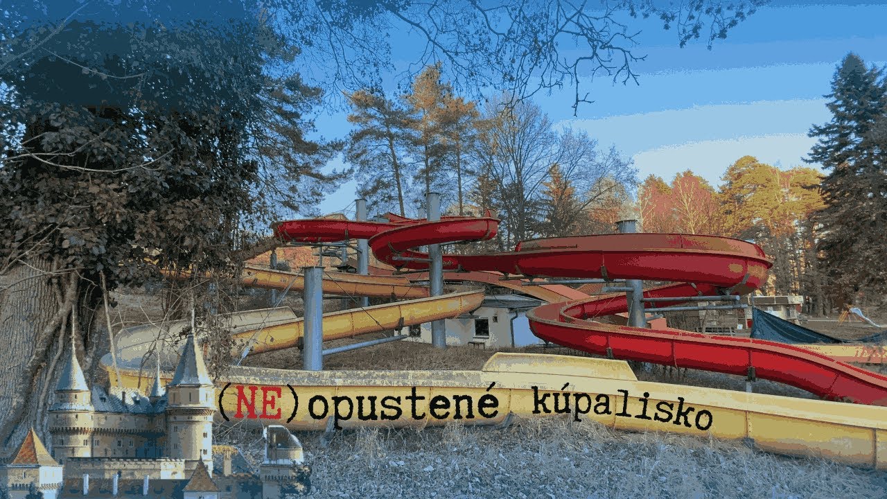 (NE)opustené kúpalisko Čajka Bojnice💦Je to vôbec URBEX?💧