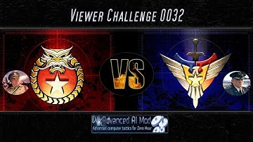 [C&C Zero Hour] Inf vs 2 Air - Viewer Challenge 0032 - Advanced AI