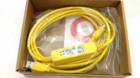 Cáp lập trình Mitsubishi PLC USB - QC30R2 USB to RS232 Adapter for MELSEC Q PLC