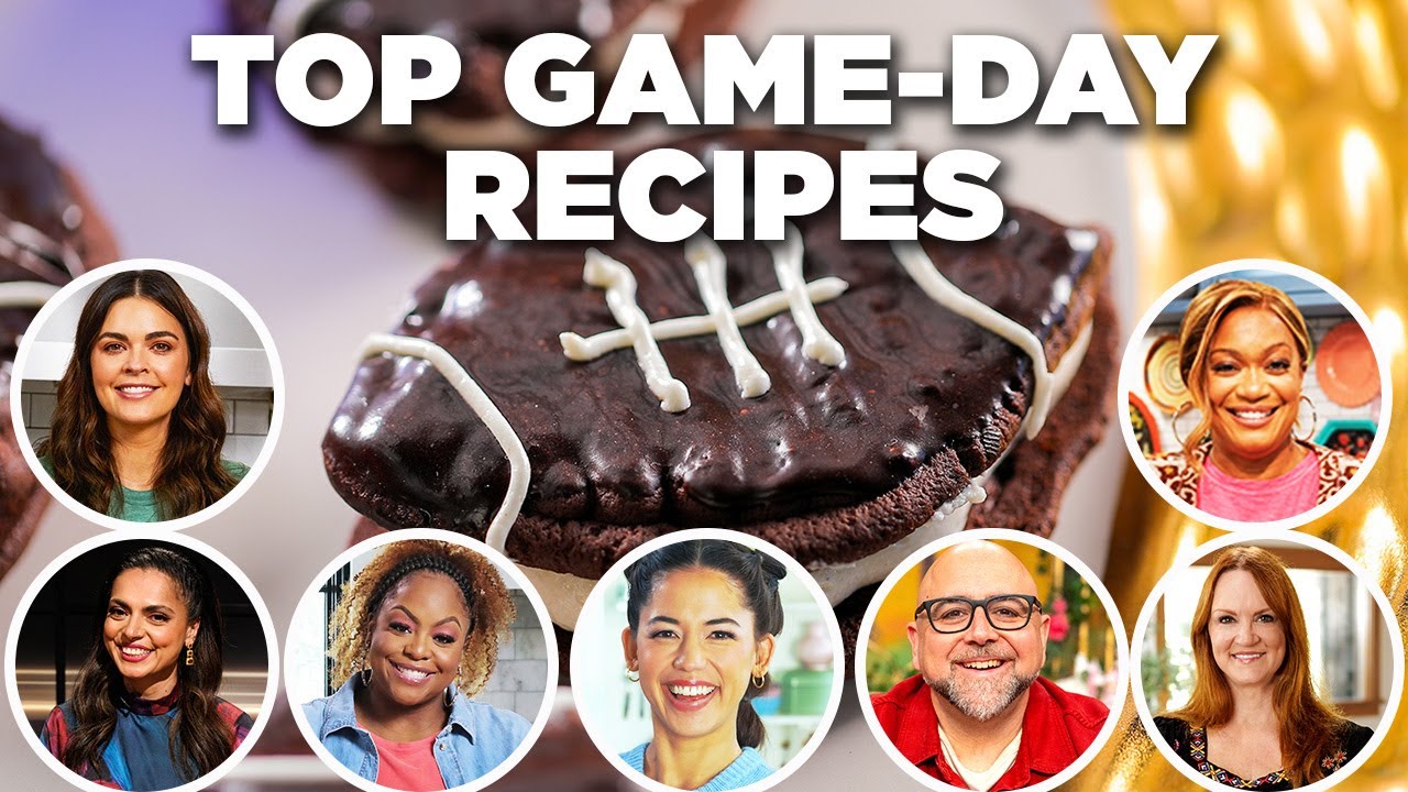 Top Game-Day Recipe Videos from Chefs 🏈🌟