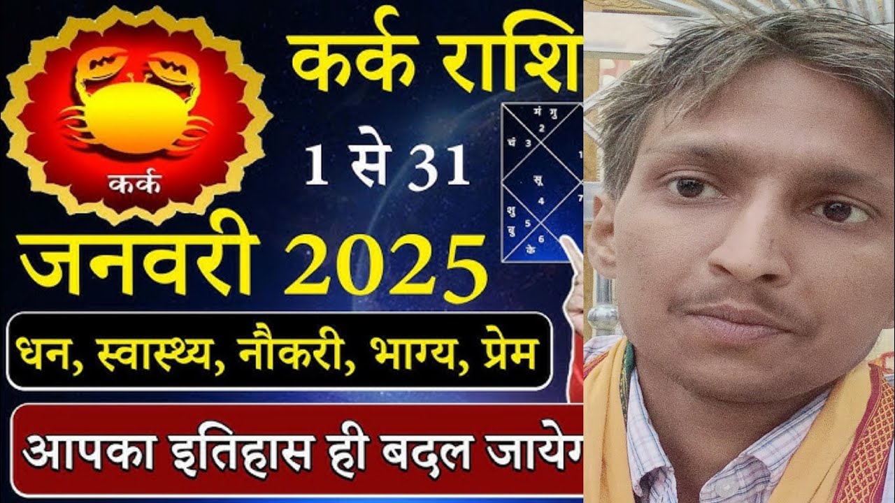 कर्क राशि जनवरी 2025 ll Kark Rashi January 2025 ll Cancer Sign 2025 ll ...