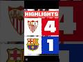 SEVILLA FC [4] - [1] FC BARCELONA - [05.10.2025] #4k #barca #barça #sevillabarça #sevilla