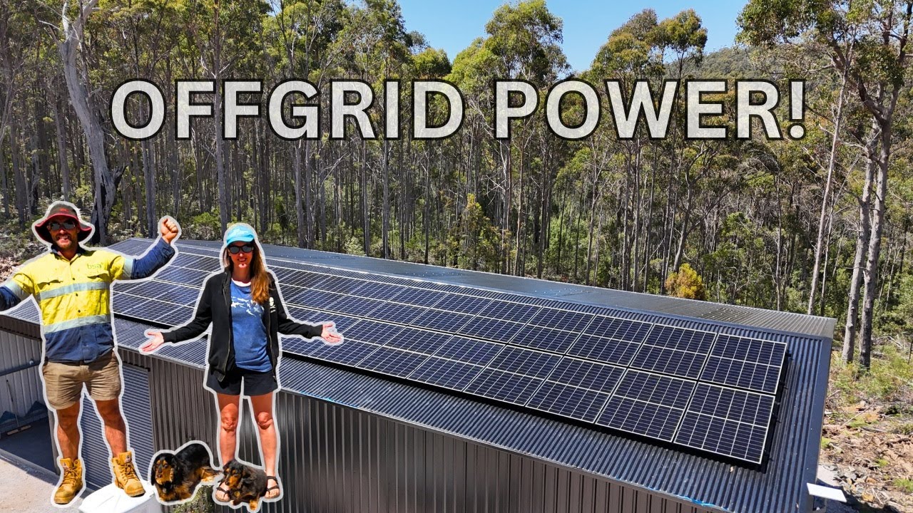 Another HUGE Milestone! We Finally Get Our Offgrid Power System Installed! 