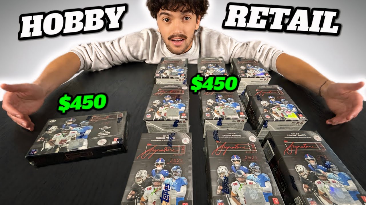 1 Hobby Box vs. 15 Blasters (IT WASN'T CLOSE)